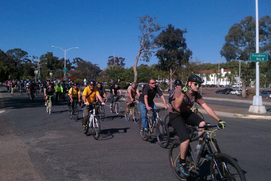 TJSL Student Organizes Bicycle Rally at City Hall Thomas Jefferson