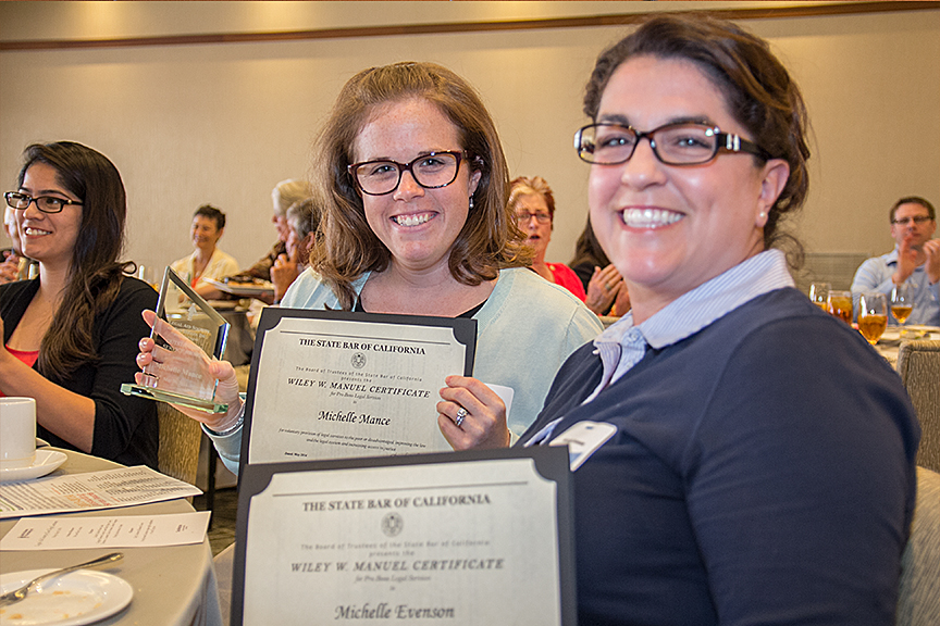 TJSL and Students Honored by the Legal Aid Society of San Diego