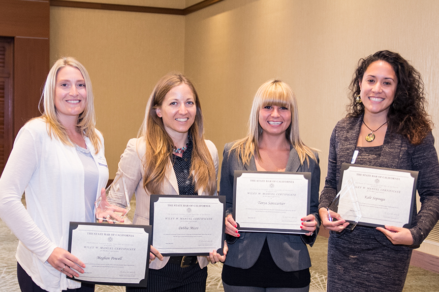 TJSL and Students Honored by the Legal Aid Society of San Diego