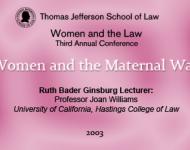 Women and the Law Conference 2003
