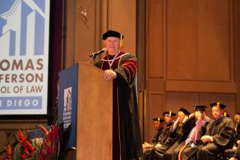 Dean Rudy Hasl: 'We are celebrating your accomplishments today'