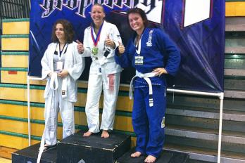 Debbie Micev 2L (center)