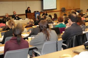 Professor Brenda Simon Speaking