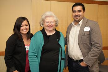 Tessa Cabrera 1L, Sarah Weddington and Jaime Zavalasoto 1L