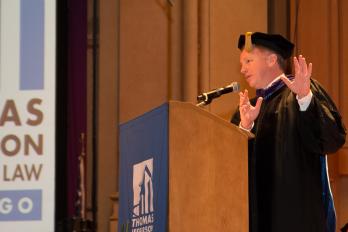 Commencement Speaker Vince Hall '08, The Mayor's Chief of Staff