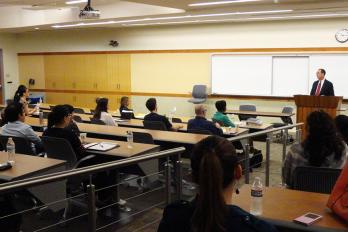 Students Gain Legal Writing Tips From Hon. Roger T. Benitez and Hon. William McC