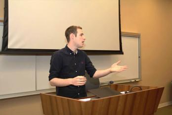 Dean Hickey Undergraduate student from the University of York in the UK