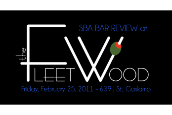 SBA Bar Review at The Fleetwood, Friday 2/25