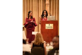 Yahaira Aristy (left) and Abrina Wheatfall (right)