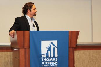 Immigration Law Society President, Francisco Vicente-Vidal 3L