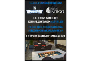 SBA Bar Review: Level 9 at Hotel Indigo, March 11
