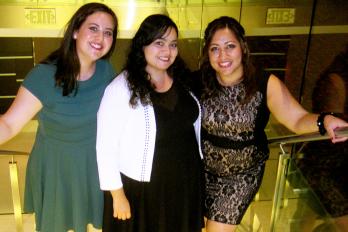 Karen Barragan (2L), Priscilla Askar (2L) and Samantha Morales (3L)