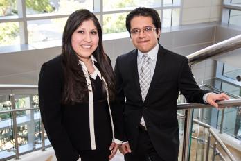Marisol Gonzalez 1L and Ricardo Elorza 1L