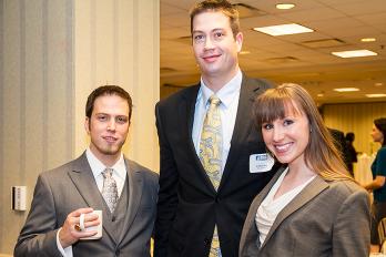 Noah Wald, Cory Lacy and Melissa Lewis
