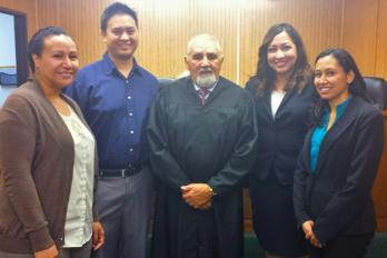 TJSL Students Visit the Intertribal Court of Southern California