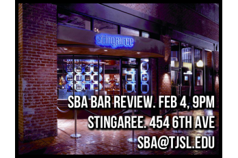 Bar Review at Stingeree - February 4